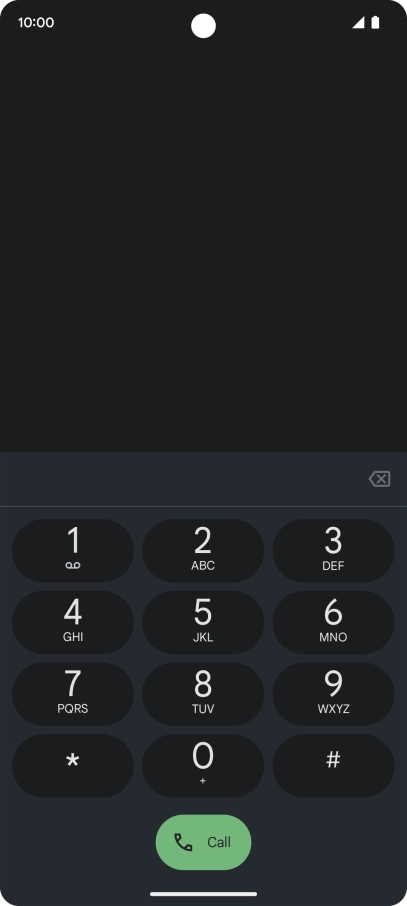 Press and hold number key 1 to call voicemail. Follow the instructions to listen to your messages.