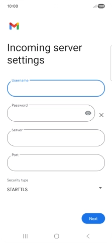Press the field below 
