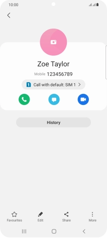 Press the Home key to return to the home screen. Press the Home key to return to the home screen.