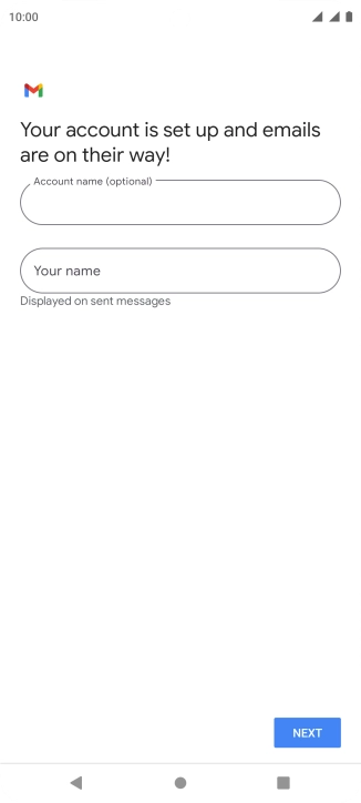 Press the field below 