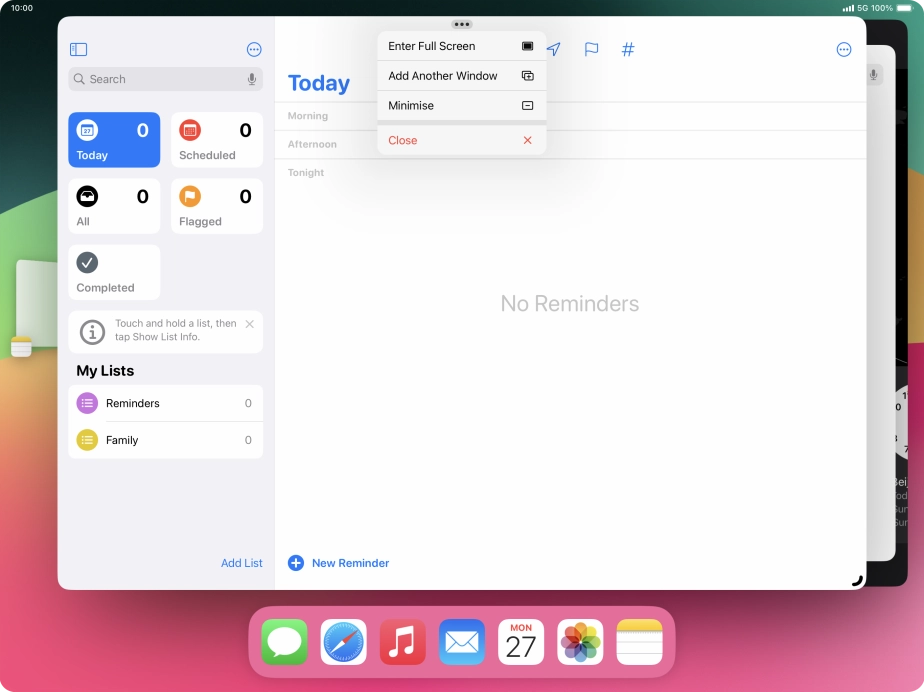 Press Enter Full Screen.