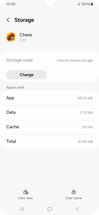 Press Clear cache. Press Clear cache.