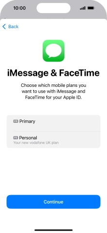 Press the required price plan.