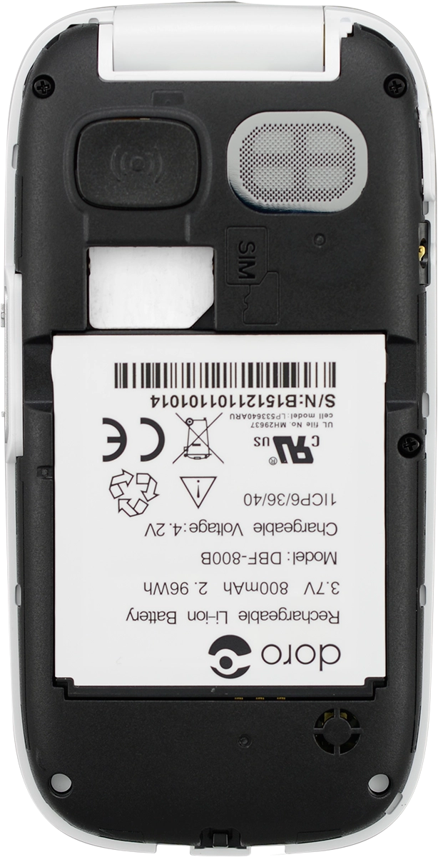 Take hold of the bottom of the battery and remove it.