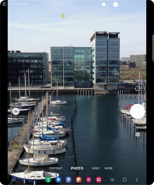 Press the required setting.