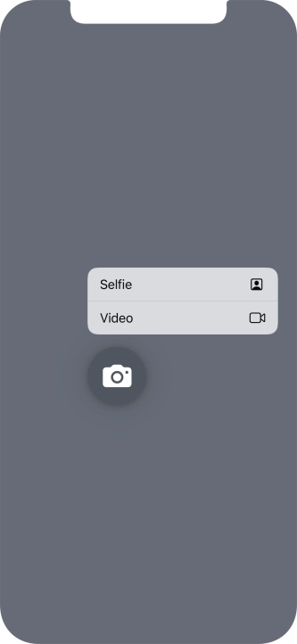 Press and hold the required function to see more actions.