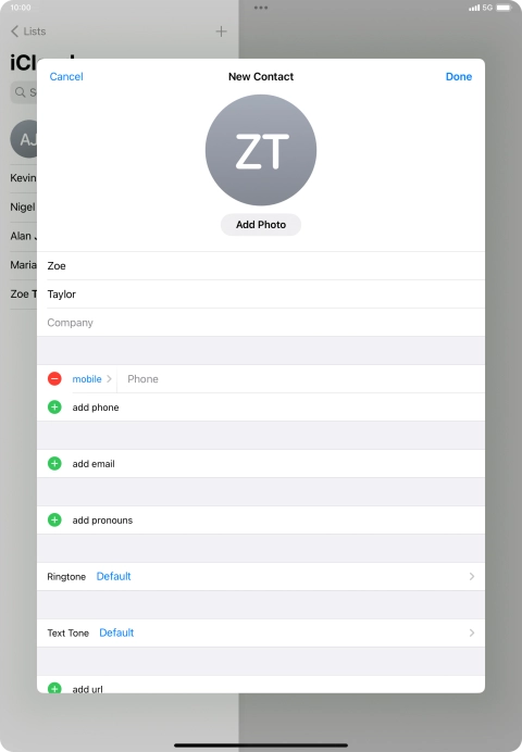 Press Phone and key in the required phone number. Press Phone and key in the required phone number.