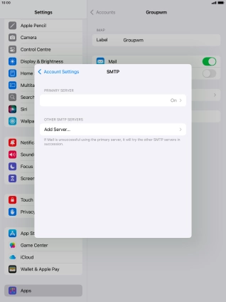 Press the field below 