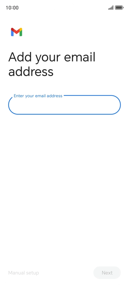 Press the field below 