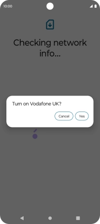 If you turn off use of the price plan, press Yes.