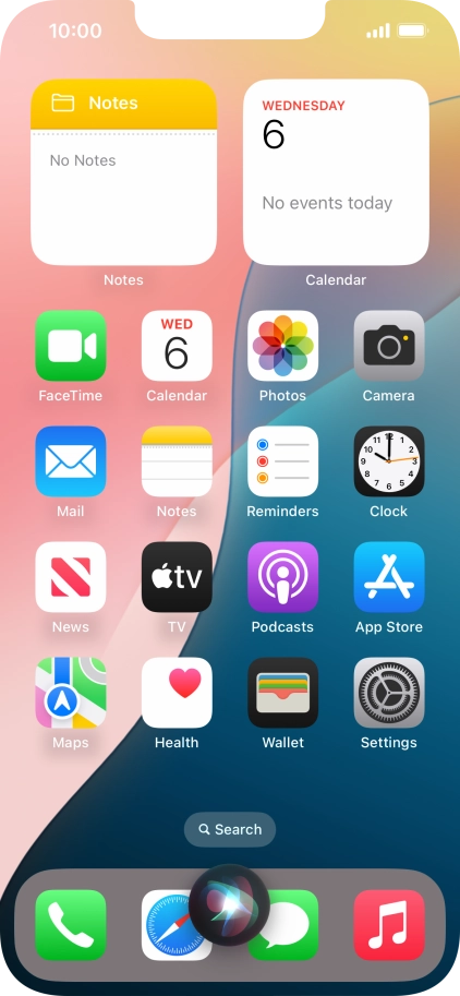 Say, in your own words, what you would like your phone to do, e.g.: CAMERA, CALL [contact], SEARCH THE WEB FOR [information].