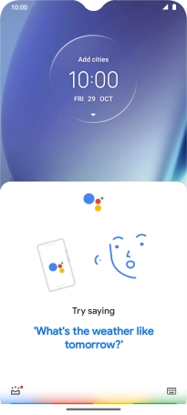 Press the explore icon. Press the explore icon.