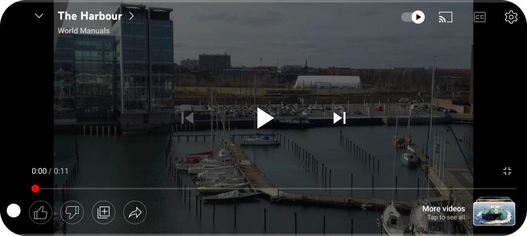 Press the add icon. Press the add icon.