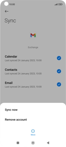 Press Remove account. Press Remove account.