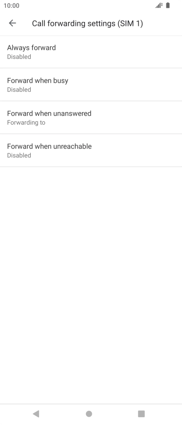 Press the Home key to return to the home screen. Press the Home key to return to the home screen.