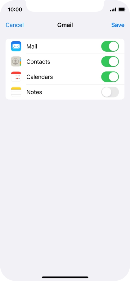 If this screen is displayed, you email account has been recognised and set up automatically. Follow the instructions on the screen to key in more information and finish setting up your email account.