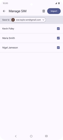 Press the drop down list next to 