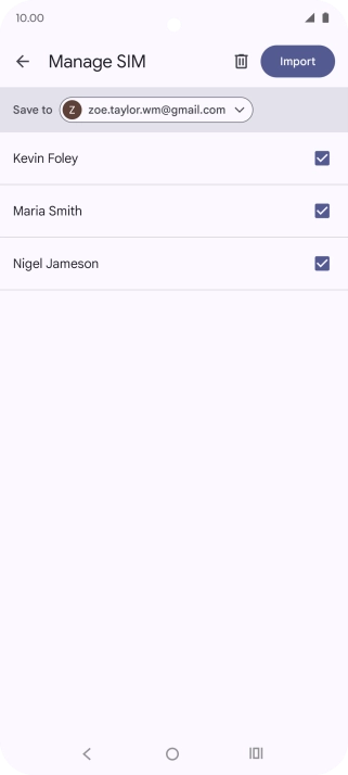 Press the drop down list next to 