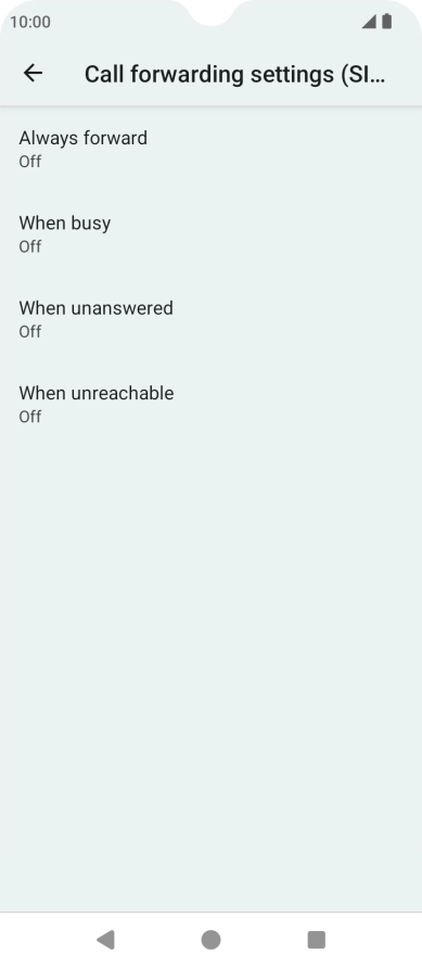 Press the Home key to return to the home screen. Press the Home key to return to the home screen.