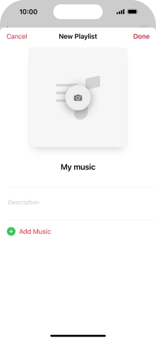 Press Add Music.