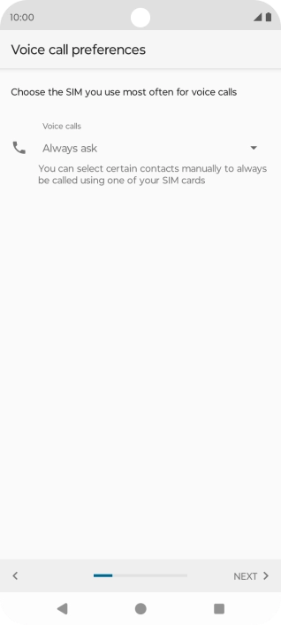 Press the drop down list below Press the drop down list below