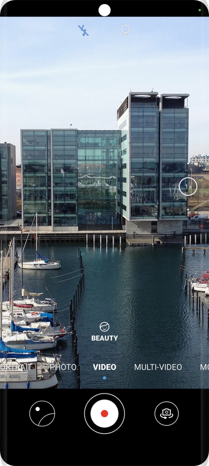 Press the required setting.