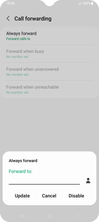 Press Disable. Press Disable.