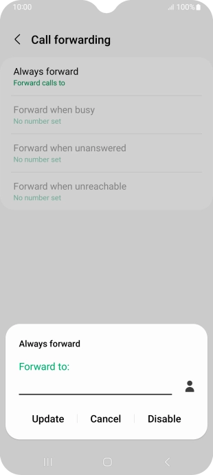 Press Disable. Press Disable.