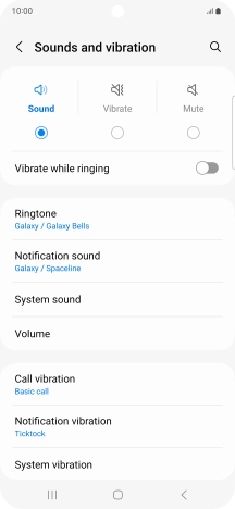Press Ringtone.