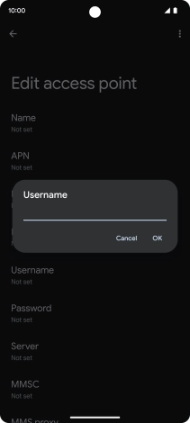 Key in wap and press OK.