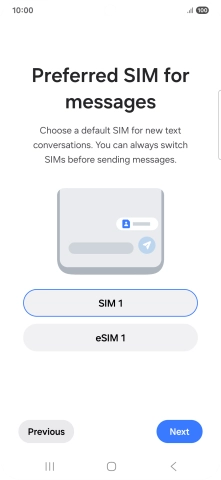 Press the required price plan.