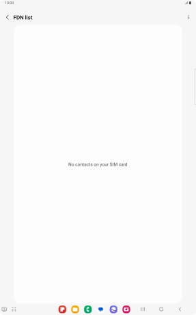Press the menu icon. Press the menu icon.