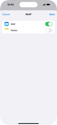 Press Save. Your email account has now been set up. To select more settings for incoming and outgoing server, proceed with the following steps.