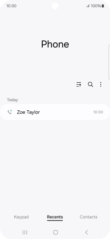 Press the required number.