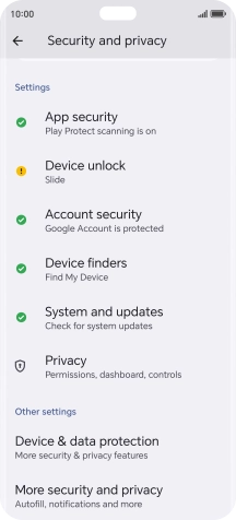Press More security and privacy. Press More security and privacy.