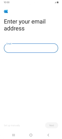 Press the field below 