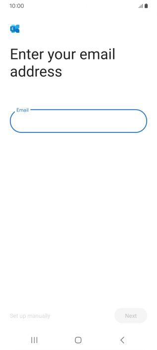 Press the field below 