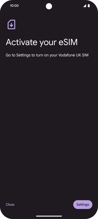 Press Settings. Press Settings.