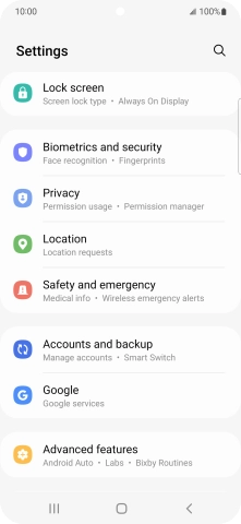 Press Accounts and backup.