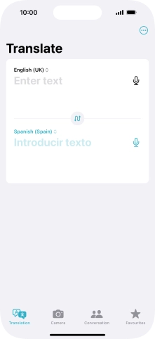 Press the first drop down list.