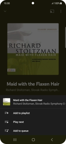 Press Add to playlist.