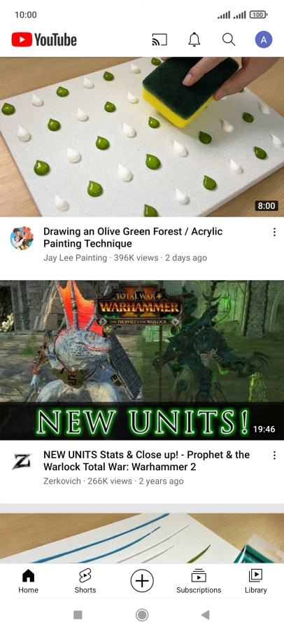 Press the upload icon.