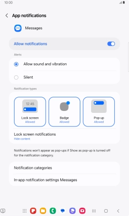 Press the indicator next to Press the indicator next to