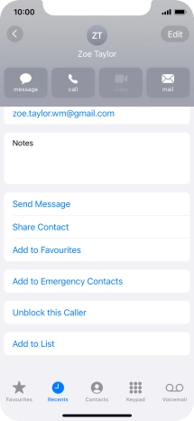 Slide your finger upwards starting from the bottom of the screen to return to the home screen.