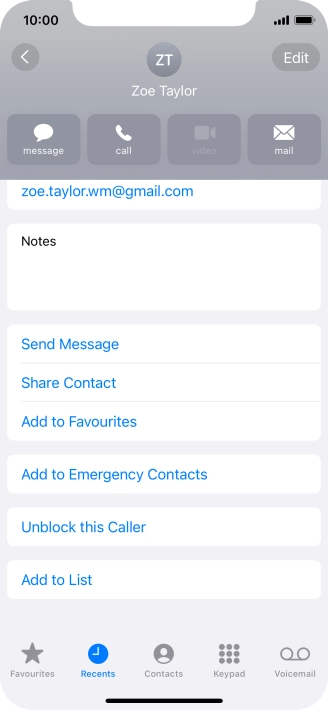 Slide your finger upwards starting from the bottom of the screen to return to the home screen.