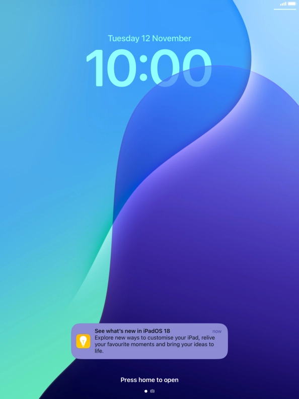 Press the required notification and follow the instructions on the screen to use the selected function. Press the required notification and follow the instructions on the screen to use the selected function.