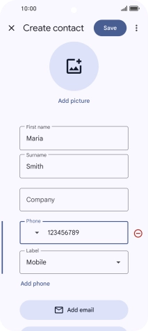 Press Save. Press Save.
