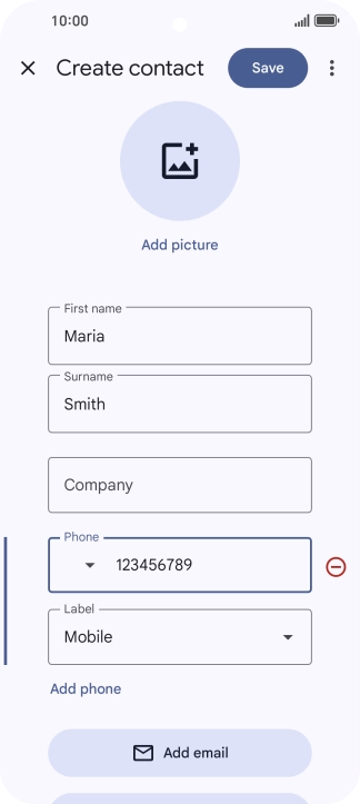 Press Save. Press Save.
