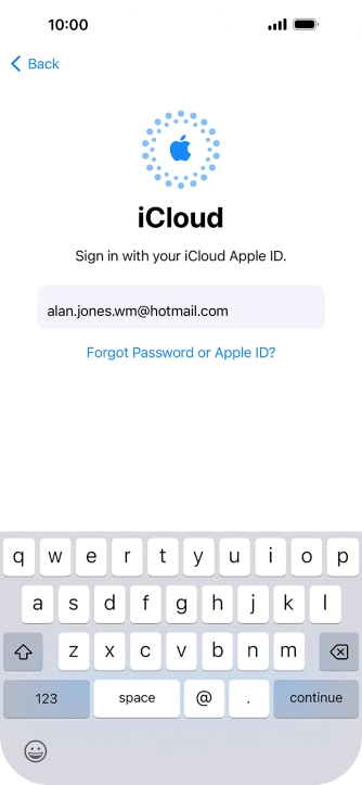 Press continue. Press continue.