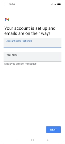 Press the field below 